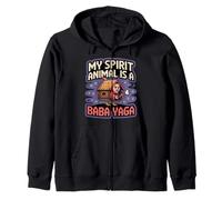 My Spirit Animal es un Baba Yaga Adecuado para Hombres Mujeres. Sudadera con Capucha