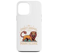 My Spirit Animal es un Manticore Adecuado para Hombres Mujeres. Carcasa para iPhone 13 Pro MAX