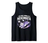 My Spirit Animal es un Nekomata Adecuado para Hombres Mujeres. Camiseta sin Mangas