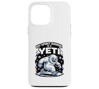 My Spirit Animal es un Yeti Adecuado para Hombres y Mujeres. Carcasa para iPhone 13 Pro MAX