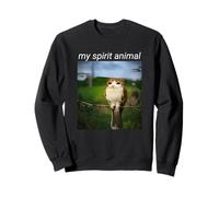 My Spirit Animal Funny Meowl Meme, Cat Owl Meme Sudadera