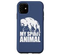 MY Spirit Animal Funny Strong Water Bear Tardigrade Meme Carcasa para iPhone 11