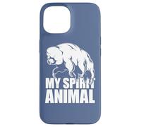 MY Spirit Animal Funny Strong Water Bear Tardigrade Meme Carcasa para iPhone 15