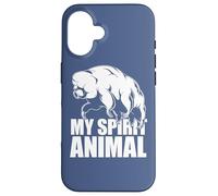 MY Spirit Animal Funny Strong Water Bear Tardigrade Meme Carcasa para iPhone 16