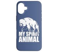 MY Spirit Animal Funny Strong Water Bear Tardigrade Meme Carcasa para iPhone 16 Plus