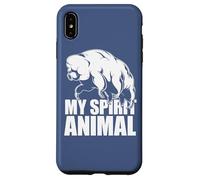 MY Spirit Animal Funny Strong Water Bear Tardigrade Meme Carcasa para iPhone XS MAX