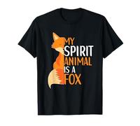My Spirit Animal Is A Fox Animal para hombres, mujeres, niños Camiseta