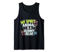 My Spirit Animal Is A Gummy Bear Candy Lover Kid |------ Camiseta sin Mangas