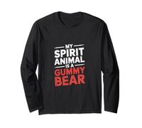 My Spirit Animal Is A Gummy Bear Candy Lover Kid |- Manga Larga