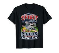 My Spirit Animal Is A Pigeon At A Baseball Game Camiseta gráfica económica