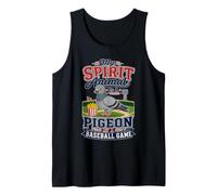 My Spirit Animal Is A Pigeon At A Baseball Game Camiseta sin Mangas