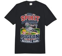 My Spirit Animal Is A Pigeon At A Baseball Game Comfort Colors Adult Heavyweight T-Shirt