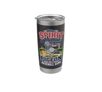 My Spirit Animal Is A Pigeon At A Baseball Game Vaso térmico de acero inoxidable de doble pared