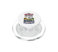 My Spirit Animal Is A Seagull At A Baseball Game PopSockets PopGrip para MagSafe