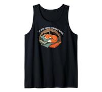My Spirit Animal is Napping Sleeping Fox Camiseta sin Mangas