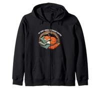 My Spirit Animal is Napping Sleeping Fox Sudadera con Capucha