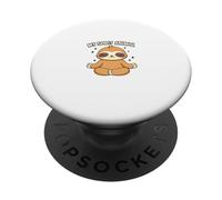 My Spirit Animal Perezoso - Dulce Sloth Meditation Kawaii PopSockets PopGrip Adhesivo