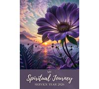 My Spiritual Journey Through the Service Year: JW Notebook for Jehovah’s Witness to Record Spiritual Highlights from Conventions, Personal Study and Other Events | Perfect JW Gift for Pioneers