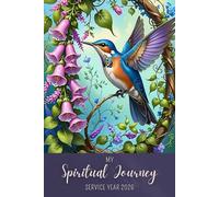 My Spiritual Journey Through the Service Year: JW Notebook for Jehovah’s Witness to Record Spiritual Highlights from Conventions, Personal Study and Other Events | Perfect JW Gift for Pioneers