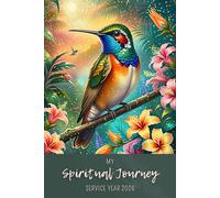 My Spiritual Journey Through the Service Year: JW Notebook for Jehovah’s Witness to Record Spiritual Highlights from Conventions, Personal Study and Other Events | Perfect JW Gift 6x9 for Pioneers