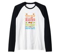 My Spooky Halloween Acción de Gracias Ugly Christmas Costume Fall Camiseta Manga Raglan