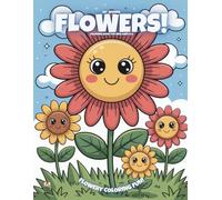 My Spring Flowers!: Coloring Book For Kids Ages 4-8 (Magic Coloring Books Collection)