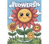 My Spring Flowers!: Colouring Book For Kids Ages 4-8 (Magic Colouring Books Collection)