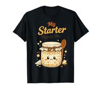 My Starter Needs Me Funny Sourdough Baking Jar Pan Artist Camiseta