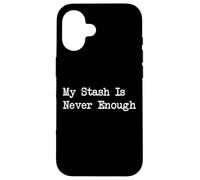 My Stash Is Never Enough - Hilo para tejer Humor Carcasa para iPhone 16