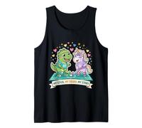 My Stick My Squad My Story Hockey sobre césped Unicorn Dino Camiseta sin Mangas