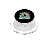 My Stick My Squad My Story Hockey sobre césped Unicorn Dino PopSockets PopGrip para MagSafe