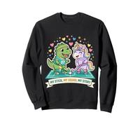 My Stick My Squad My Story Hockey sobre césped Unicorn Dino Sudadera