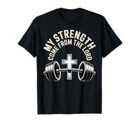 My Strength - Christian Bible Verse Gym Motivation Camiseta