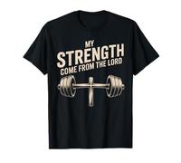 My Strength - Christian Bible Verse Gym Motivation Camiseta