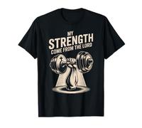 My Strength - Christian Bible Verse Gym Motivation Camiseta