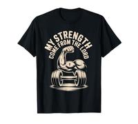My Strength - Christian Bible Verse Gym Motivation Camiseta
