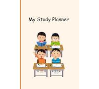 My Study Planner: Undated Weekly Academic Organizer for Students & Productivity: Aesthetic Daily & Weekly Goal Tracker, Time Management Notebook & ... School Success, Featuring Mood & To-Do Lists