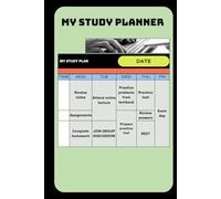 My Study plannner: Time management planner