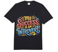 My Success Is An Introvert Triunfador silencioso ||- Comfort Colors Adult Heavyweight T-Shirt