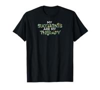 My Succulents Are My Therapy Plant Lover Gardening Camiseta