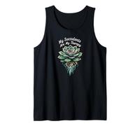 My Succulents Are My Therapy Plant Lover Gardening Camiseta sin Mangas
