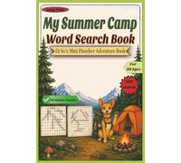 My Summer Camp Word Search Book: Large Print | 50 Nature, Wildlife & Camping Puzzles | 500 Words to Find | Activity Book for Kids, Teens & Adults | Perfect for Family Travel, Road Trips & Camp Gifts