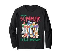 My Summer Is All Booked Beach Reading Club de Lectura de Vacaciones Manga Larga