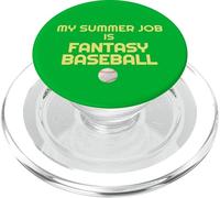 My Summer Job Is Fantasy Baseball Divertido PopSockets PopGrip para MagSafe