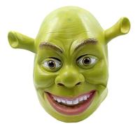 My Super Star Máscara de látex para cosplay Shrek, máscara de cabeza completa, máscara de Shrek para Halloween para mujeres/hombres