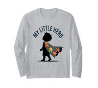 My Superhero Kids Parent Neuiodivergente Autismo Autista Manga Larga