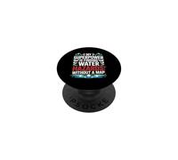 MY Superpower IS Finding Water Hazards Without A Map PopSockets PopGrip Adhesivo