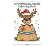 My Sweet Xmas Animals Colouring Book