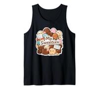 My Sweeties - Dulces para Amantes de los postres de Chocolate Camiseta sin Mangas