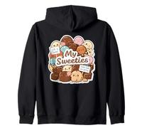 My Sweeties - Dulces para Amantes de los postres de Chocolate Sudadera con Capucha
